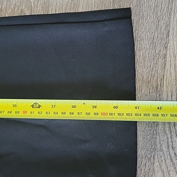 Black Dress Pants with Zipper Details - Picture 5 of 7